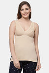 Floret Cotton Camisole (Pack of 2) - Skin — thumbnail 2